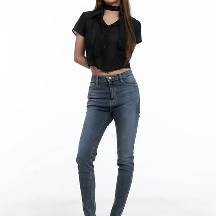 eunji-skinny-denim-jeans-cl510 / Blue