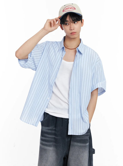 mens-striped-button-up-shirt-il504