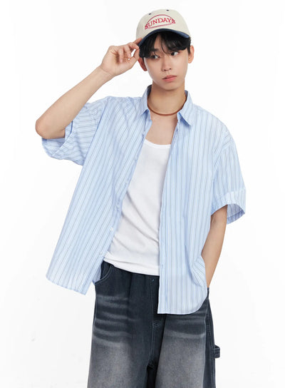 mens-striped-button-up-shirt-il504