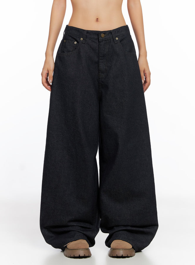 miller-balloon-baggy-jeans-co515 / Dark blue