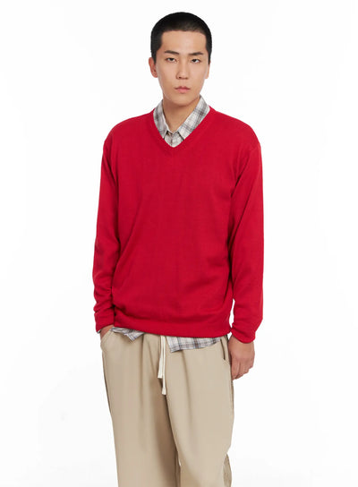 mens-v-neck-knit-pullover-ig529