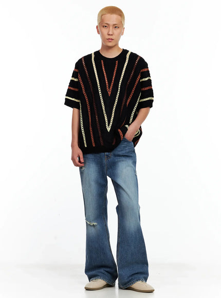 mens-textured-contrast-knitted-tee-il511