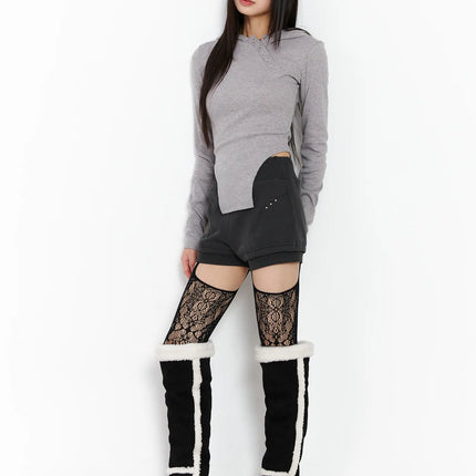 studded-fleece-shorts-cj501