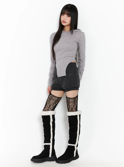 studded-fleece-shorts-cj501