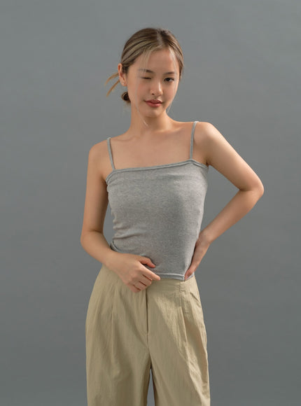 Basic Square Neck Cami Top CJ27