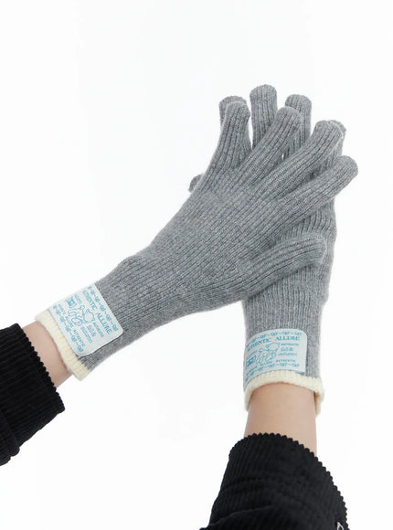 Cute Patch Gloves IN510