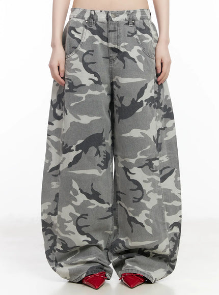 urban-camo-baggy-pants-cm526 / Gray