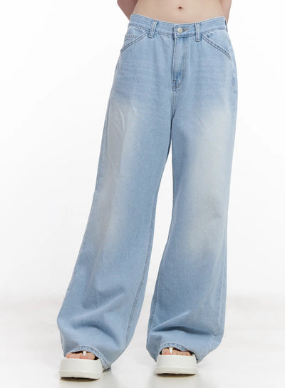 haerin-washed-wide-leg-jeans-cu519 / Light blue