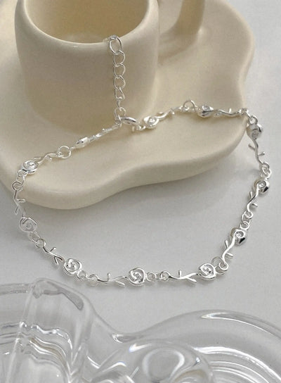 mansfield-bloomline-chain-bracelet-iu506 / Silver