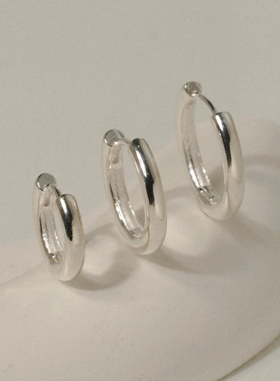 kavan-touchline-snap-earring-1pc-iu506 / Silver