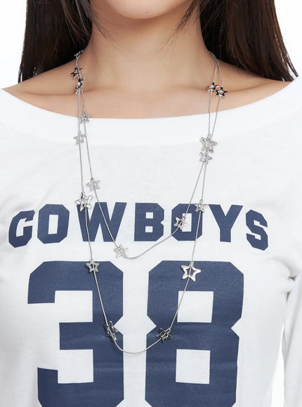 Layered Star Charm Necklace CS503
