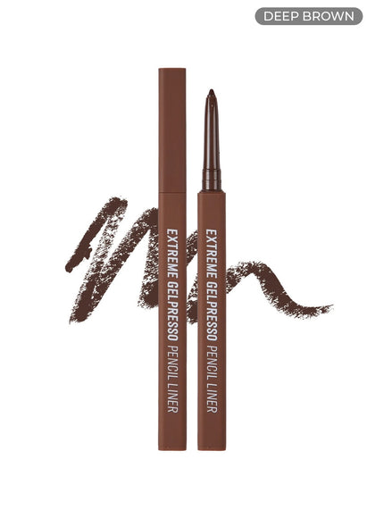 Extreme Gelpresso Pencil Liner (0.35g) - 002 DEEP BROWN