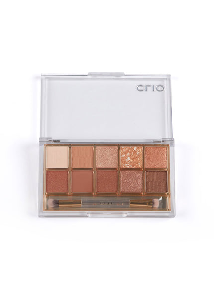 [Clio] Pro Eye Palette (0.6g*10) - 002 BROWN CHOUX