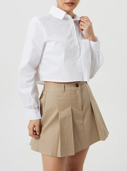 Cropped Basic Shirt CM303