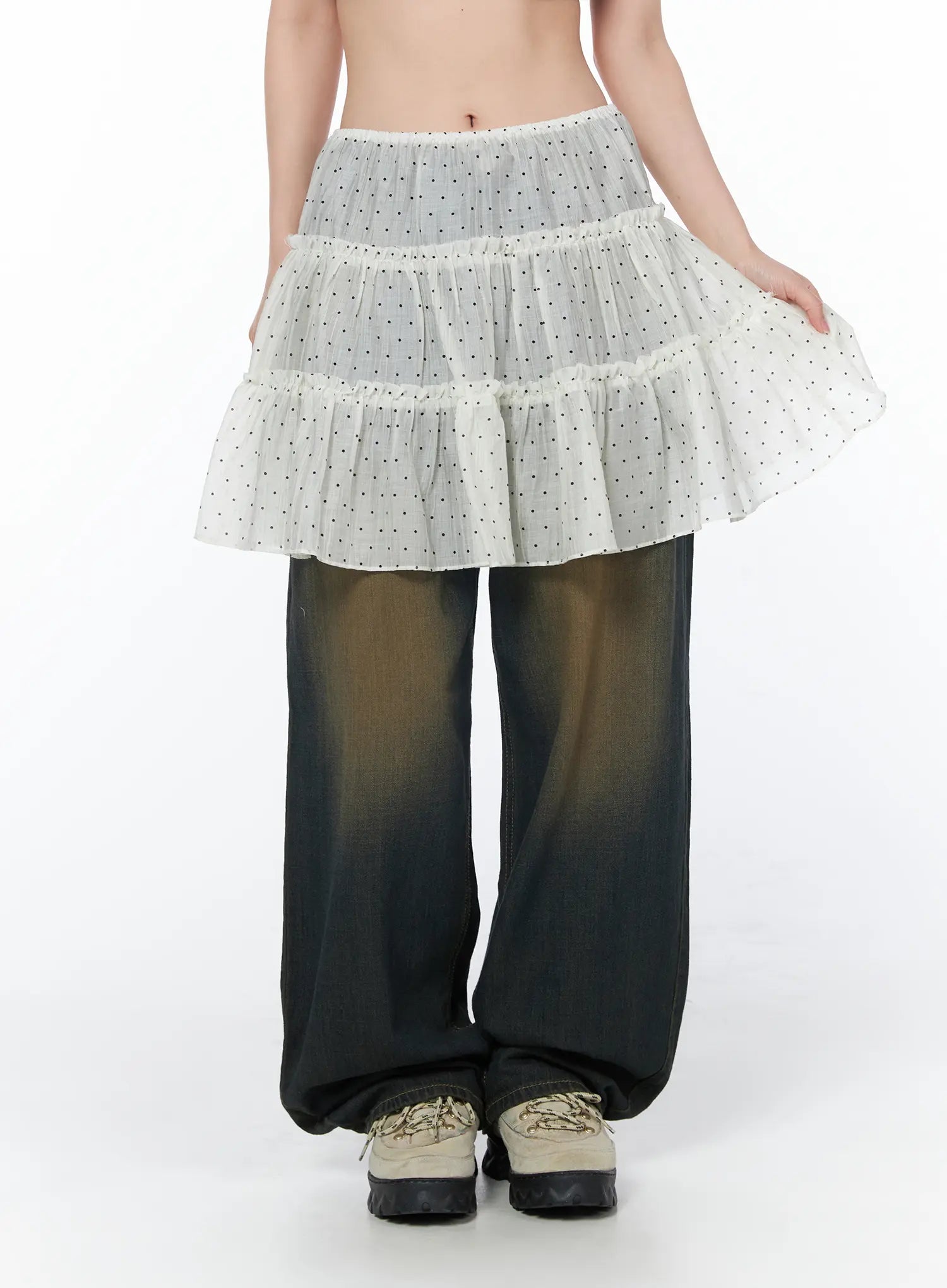 layered-sheer-polka-dot-midi-skirt-cy505