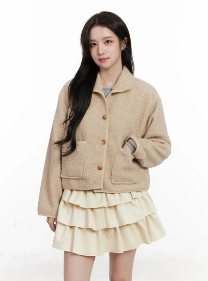 boucle-collar-fleece-jacket-cn526