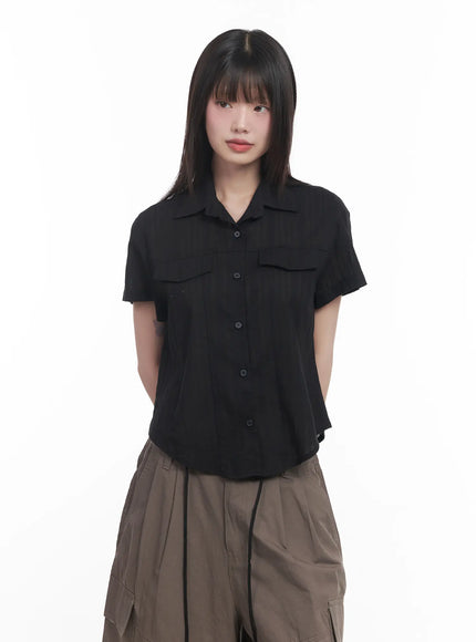 collared-buttoned-short-sleeve-shirt-cu518
