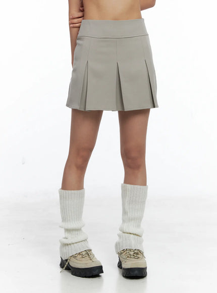 pleated-mini-a-line-skirt-cs504