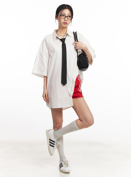 lace-trim-striped-shorts-ca514