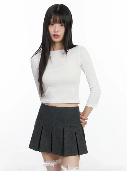 textured-3-4-sleeve-top-f516