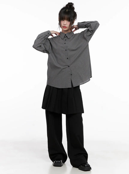 checkered-button-up-shirt-cg515