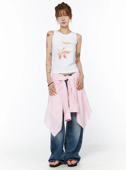 floral-print-sleeveless-top-cy527