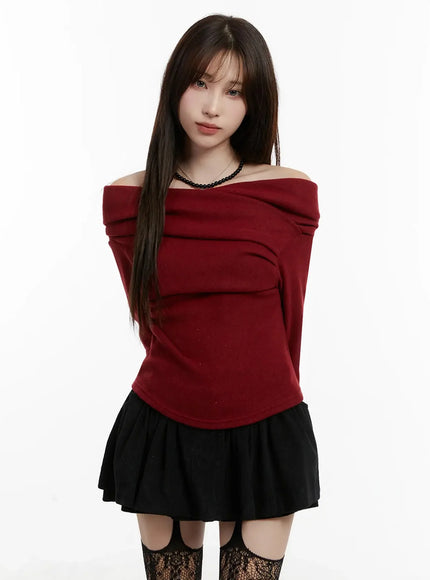 fleece-off-shoulder-long-sleeve-top-ij521