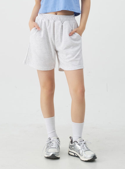 High-Waisted Sweat Shorts CJ13