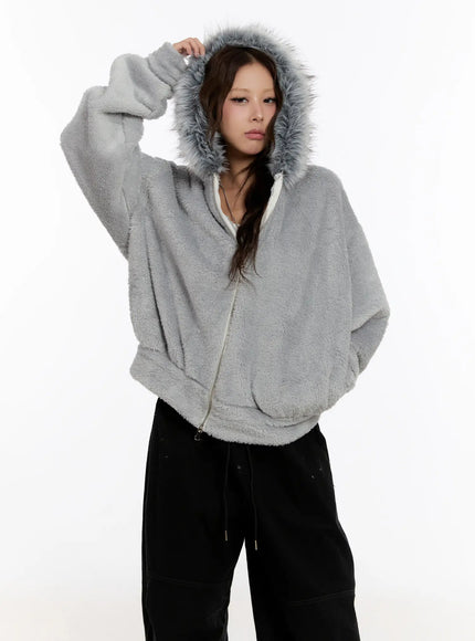 faux-fur-fleece-zip-up-hoodie-cn527