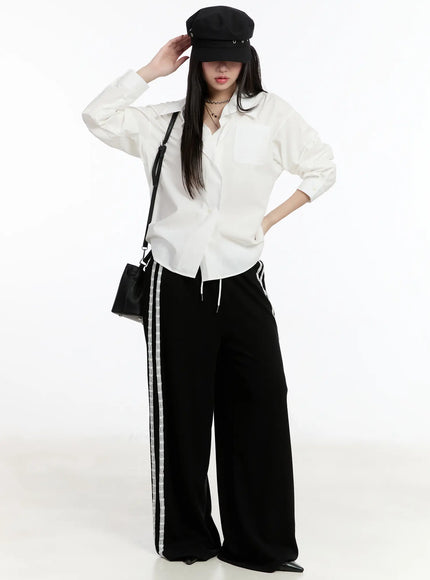 striped-lace-sweatpants-cm511