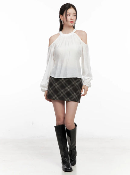 shirred-halter-neck-blouse-cn504