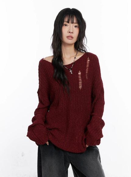 distressed-off-shoulder-sweater-cc1809