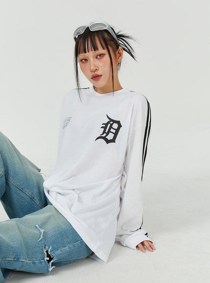 Graphic Oversized Top Unisex CM313