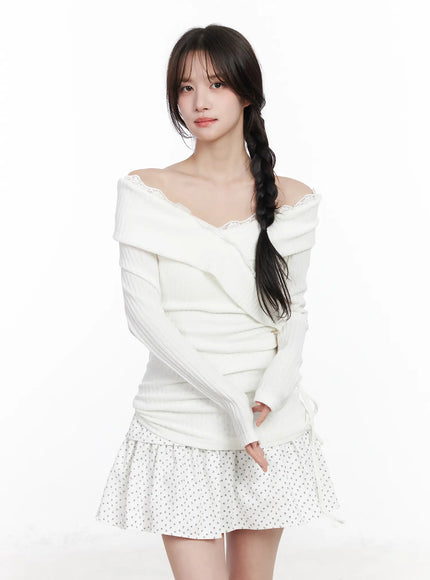 lace-off-shoulder-ribbed-top-cm527