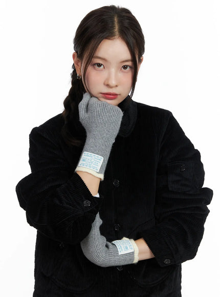 Cute Patch Gloves IN510