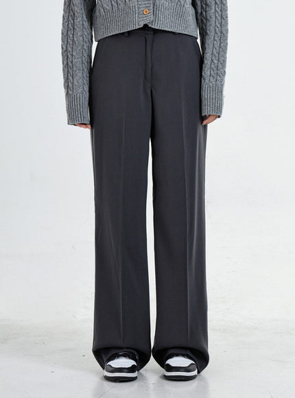 Basic Wide Tailored Pants CO06