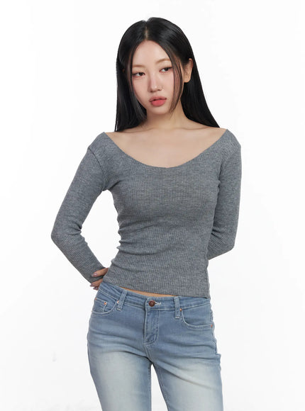 basic-v-neck-ribbed-long-sleeve-top-cf503