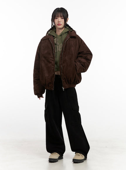 solid-wide-fit-cargo-pants-id402