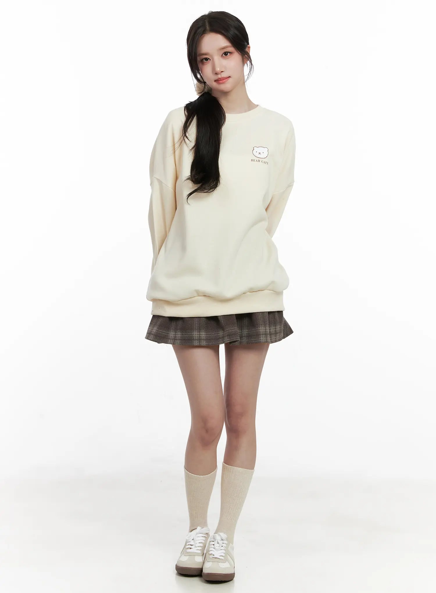 ruffled-plaid-mini-skirt-cn527