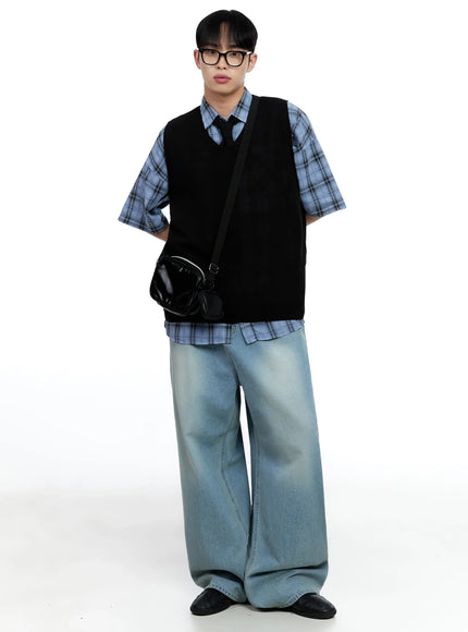 mens-linen-v-neck-knit-vest-ig520