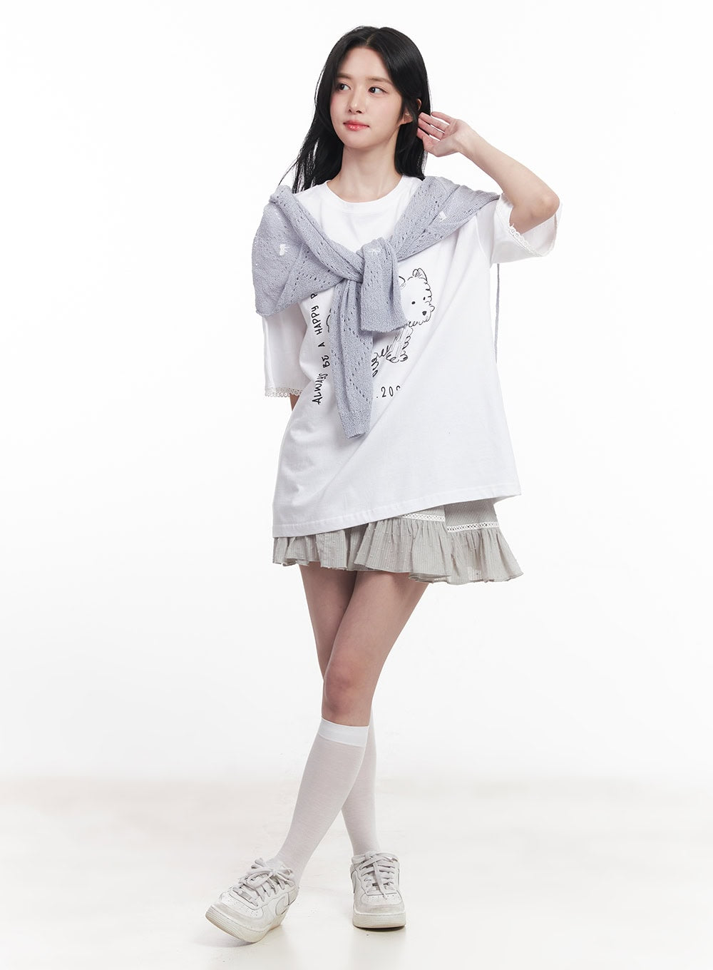 frill-lace-flare-mini-skirt-cy526