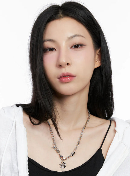 Lunar Charm Chain Necklace CG526