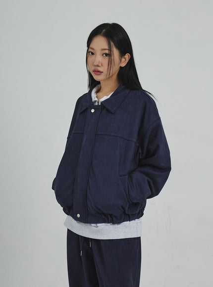 Suede Zipper Jacket CD08