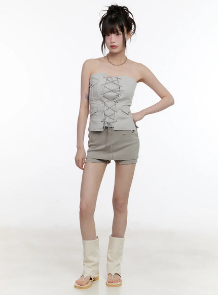 eyelet-detail-mini-skirt-cl507