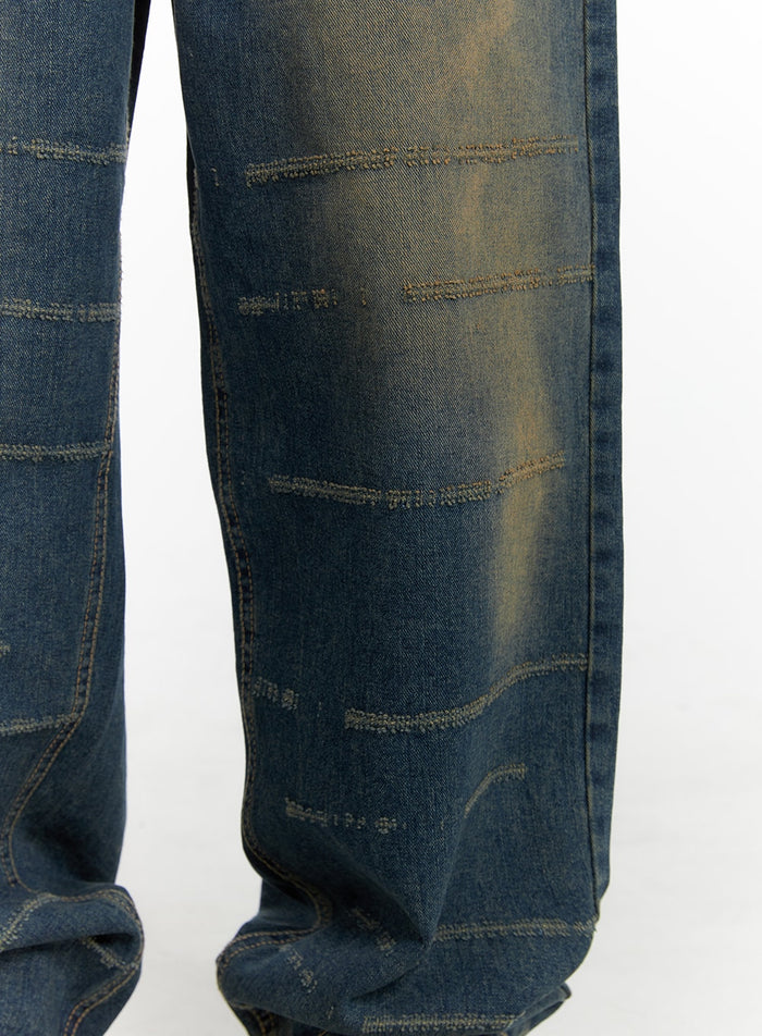 scratch-textured-baggy-jeans-cm405