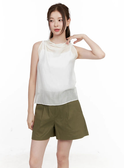 draped-button-sleeveless-blouse-cl523
