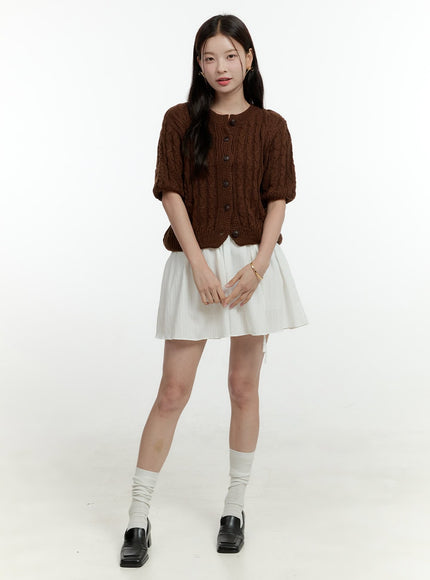 cable-knit-short-sleeve-cardigan-ol430