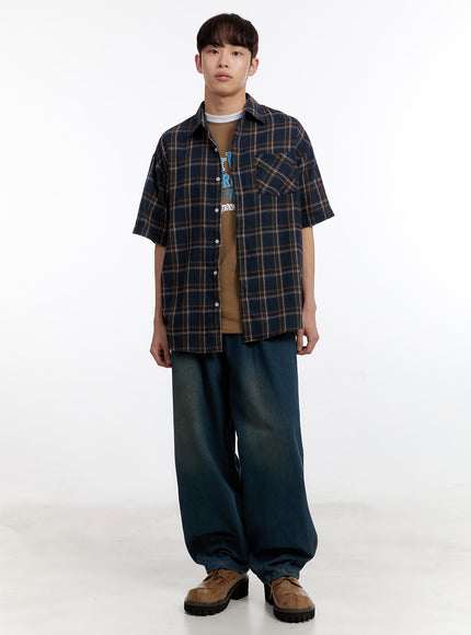 mens-plaid-collared-oversized-shirt-ia507