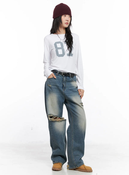 graphic-numbered-print-long-sleeve-top-co508