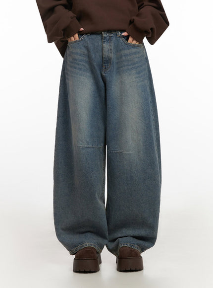 Grace Wide-Leg Baggy Jeans IJ503